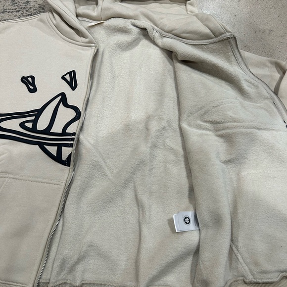 Broken Planet Bone White Hoodie - Picture 5 of 7